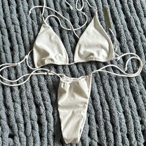 Gooseberry Seaside White String Set NWT